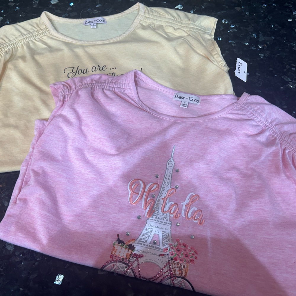 NEW Bundle Daisy + CoCo shirts